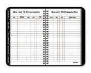 Auto Record Book, Black, 3-3/4 x 6-1/8,