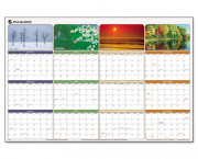 ?Seasons In Bloom? Erasable Planner, Jan.-Dec., Wall, 36