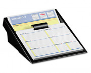 Flip-A-Week Desk Calendar Refill  with QuickNotes Format, 5 5/8
