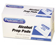 Alcohol Pads, 50 Pads/Box