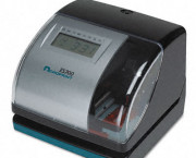 ES700 Digital, Atomic Time Recorder, Black
