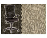 Elusion Series Mesh High-Back Multifunction Chair, Abstract Sand
