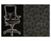 Elusion Series Mesh High-Back Multifunction Chair, Enigma Mocha