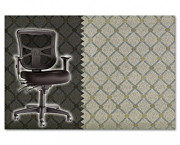 Elusion Series Mesh Mid-Back Swivel/Tilt Chair, Chain Dot Coin