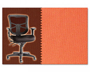 Elusion Series Mesh Mid-Back Swivel/Tilt Chair, Loom Copper