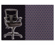 Elusion Series Mesh Mid-Back Swivel/Tilt Chair, Shells Slate