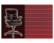 Elusion Series Mesh Mid-Back Multifunction Chair, Faze Berry
