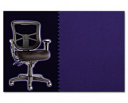Elusion Series Mesh Mid-Back Multifunction Chair, Persuasion Vinyl Blue