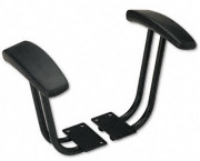 Fixed T-Arms for Interval and Essentia Series Chairs and Stools, Black