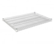 Industrial Wire Shelving Extra Wire Shelves, 36w x 24d, Silver, 2 Shelves/Carton