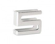 Wire Shelving S Hooks, Metal, Silver, 4 Hooks/Pack