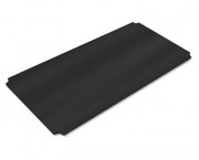 Wire Shelving Solid Worksurface, 36w x 18d, Black