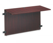 Valencia Series Bridge, 47-1/4w x 23-5/8d, Mahogany/Charcoal