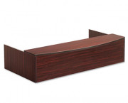 Valencia Series Transaction Counter, 72w x 36d, Mahogany