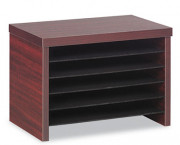Valencia Under Counter File Organizer Shelf, 15-3/4w x 9-3/4d x 10-3/4h,Mahogany