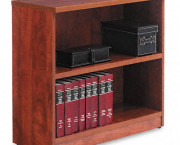 Valencia Series Bookcase, 2 Shelves, 31-3/4w x 12-1/2d x 29-1/2h, Medium Cherry