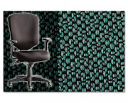 Wrigley Pro Series High-Back Multifunction Chair, Weave Green