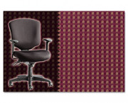 Wrigley Pro Series Mid-Back Multifunction Chair, Abilene Clay