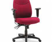 Wrigley Series High Performance High-Back Multifunction Chair, Burgundy