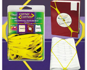 Corner Rubber Bands, 8 1/2