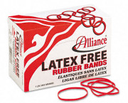 Latex-Free Orange Rubber Bands, Size 33, 3-1/2 x 1/8, 850/Box