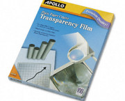 Laser Copier Transparency Film, Letter, Clear, 100/Box