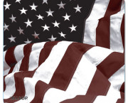 Art Mouse Pad, American Flag Design, 8 3/5