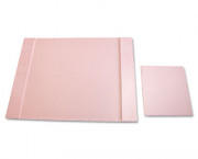 Eco-Friendly Croc Embossed Desk Pads and Mouse Pads, 24 1/2 x 19, Pink