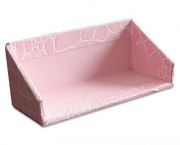 Aurora ProFormance Business Card Holder, Pink, 1 5/8 x 1 3/4 x 4 1/8
