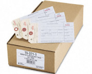 Duplicate Inventory Tags, Bond Top Copy, 6 1/4 x 3 1/8, Manila/White, 500/Box