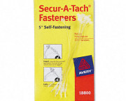 Secur-A-Tach Tag Fasteners, Weatherproof Nylon, 5