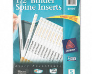 Custom Binder Spine Inserts, 1/2
