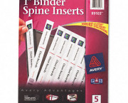 Custom Binder Spine Inserts, 1