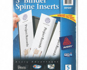 Custom Binder Spine Inserts, 3