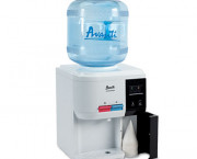 Tabletop Thermoelectric Water Cooler, 13 1/4dia. x 15 3/4h, White