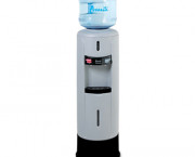 Hot and Cold Water Dispenser, 14dia. x 35h, White