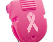 Breast Cancer Awareness Wall Clips for Fabric Panels, Pink, 10/Box