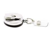 Premier Heavy-Duty Retractable ID Card Reel, 24