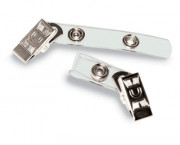 Badge Straps w/Clip, Vinyl, 3/8