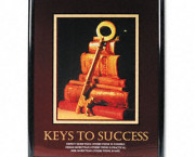 ?Keys To Success? Framed Motivational Print, 24 x 30