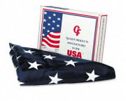 All-Weather Outdoor U.S. Flag, Heavyweight Nylon, 5 ft. x 8 ft.