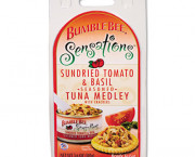 Bumble Bee Sensations Seasoned Tuna Medley, Tomato and Basil, 3.6 oz, 12/Carton