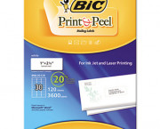 Easy Print & Peel White Mailing Labels, 1 x 2-5/8, White, 900/Box