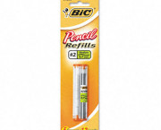 Lead/Eraser Refills for Atlantis/Clic Master/Velocity, 0.7mm, HB, BK, 12/Pack