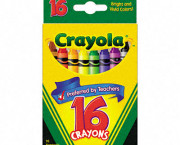 Classic Color Pack Crayons, 16 Colors/Box