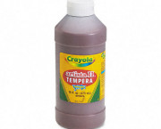 Artista II Washable Tempera Paint, Brown, 16 oz