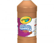 Artista II Washable Tempera Paint, Brown, 32 oz