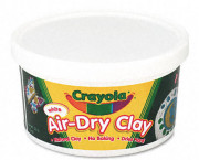 Air-Dry Clay, White, 2 1/2 lbs