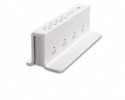 Compact Surge Protector, 8 Outlets, 4ft Cord