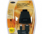 2-Port Keyboard/Video/Mouse (KVM) Switch for USB Computers